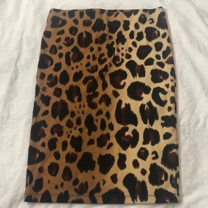 Kardashian Kollection Animal print Pencil skirt
